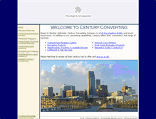 Tablet Screenshot of centuryconverting.com